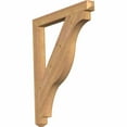 thumbnail image 1 of Ekena Millwork 3 1/2"W x 38"D x 44"H Funston Craftsman Smooth Bracket, Western Red Cedar, 1 of 13