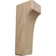 thumbnail image 1 of Ekena Millwork 3 1/2"W x 4"D x 10"H Clarksville Bracket, Mahogany (2-Pack), 1 of 4