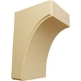 thumbnail image 1 of Ekena Millwork 3 1/2"W x 4"D x 6"H Clarksville Bracket, Alder (2-Pack), 1 of 4