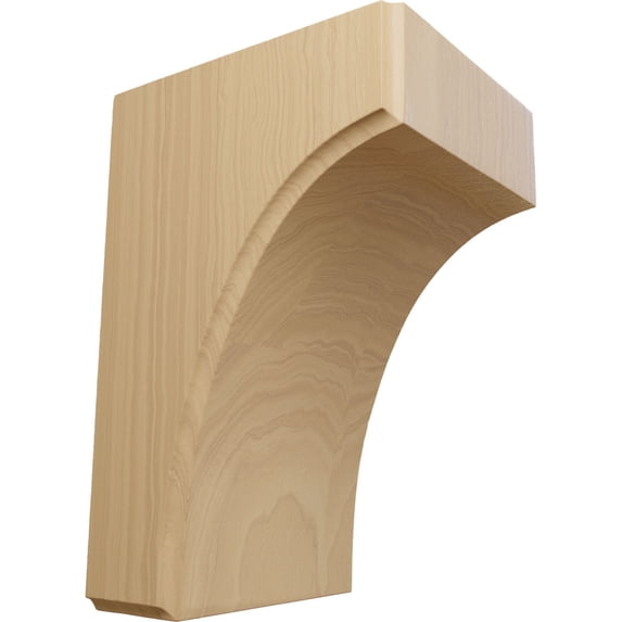 Ekena Millwork 3 1/2"W x 4"D x 6"H Clarksville Bracket, Cherry (6-Pack)