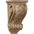 thumbnail image 1 of Ekena Millwork 3 1/2"W x 4"D x 7"H Small Basket Weave Corbel, Maple, 1 of 1