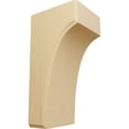 thumbnail image 1 of Ekena Millwork 3 1/2"W x 4"D x 8"H Clarksville Bracket, Alder (2-Pack), 1 of 4