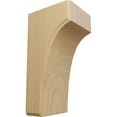 thumbnail image 1 of Ekena Millwork 3 1/2"W x 4"D x 8"H Clarksville Bracket, Cherry (6-Pack), 1 of 4