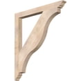 thumbnail image 1 of Ekena Millwork 3 1/2"W x 40"D x 44"H Funston Traditional Smooth Bracket, Douglas Fir, 1 of 4