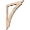 thumbnail image 1 of Ekena Millwork 3 1/2"W x 42"D x 48"H Thorton Traditional Smooth Bracket, Douglas Fir, 1 of 4