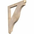 thumbnail image 1 of Ekena Millwork 3 1/2"W x 44"D x 44"H Funston Arts & Crafts Smooth Bracket, Douglas Fir, 1 of 13