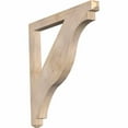 thumbnail image 1 of Ekena Millwork 3 1/2"W x 44"D x 44"H Funston Craftsman Smooth Bracket, Douglas Fir, 1 of 13