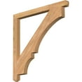thumbnail image 1 of Ekena Millwork 3 1/2"W x 48"D x 48"H Balboa Craftsman Smooth Bracket, Western Red Cedar, 1 of 4