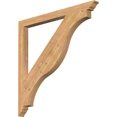 thumbnail image 1 of Ekena Millwork 3 1/2"W x 48"D x 48"H Funston Traditional Smooth Bracket, Western Red Cedar, 1 of 4