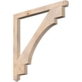 thumbnail image 1 of Ekena Millwork 3 1/2"W x 48"D x 48"H Merced Arts & Crafts Smooth Bracket, Douglas Fir, 1 of 4