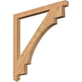thumbnail image 1 of Ekena Millwork 3 1/2"W x 48"D x 48"H Merced Arts & Crafts Smooth Bracket, Western Red Cedar, 1 of 4