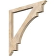 thumbnail image 1 of Ekena Millwork 3 1/2"W x 48"D x 48"H Merced Traditional Smooth Bracket, Douglas Fir, 1 of 4