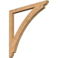 thumbnail image 1 of Ekena Millwork 3 1/2"W x 48"D x 48"H Thorton Slat Smooth Bracket, Western Red Cedar, 1 of 4