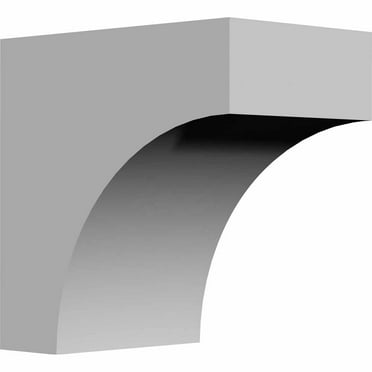Ekena Millwork 3 1/2"W x 5 1/2"D x 5 1/2"H Tirana Bracket