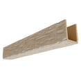 thumbnail image 1 of Ekena Millwork 3 1/2"W x 5 1/2"H x 240"L 3-Sided (U-Beam) Salvaged Timber HeritageTimber Faux Wood Ceiling Beam, Vanilla Chai, 1 of 12