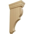 thumbnail image 1 of Ekena Millwork 3 1/2"W x 7 1/2"D x 14"H Extra Large Rojas Wood Corbel, Cherry, 1 of 4