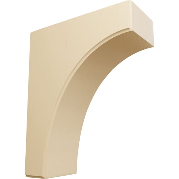 Ekena Millwork 3 1/2"W x 8"D x 10"H Clarksville Bracket, Maple (4-Pack)