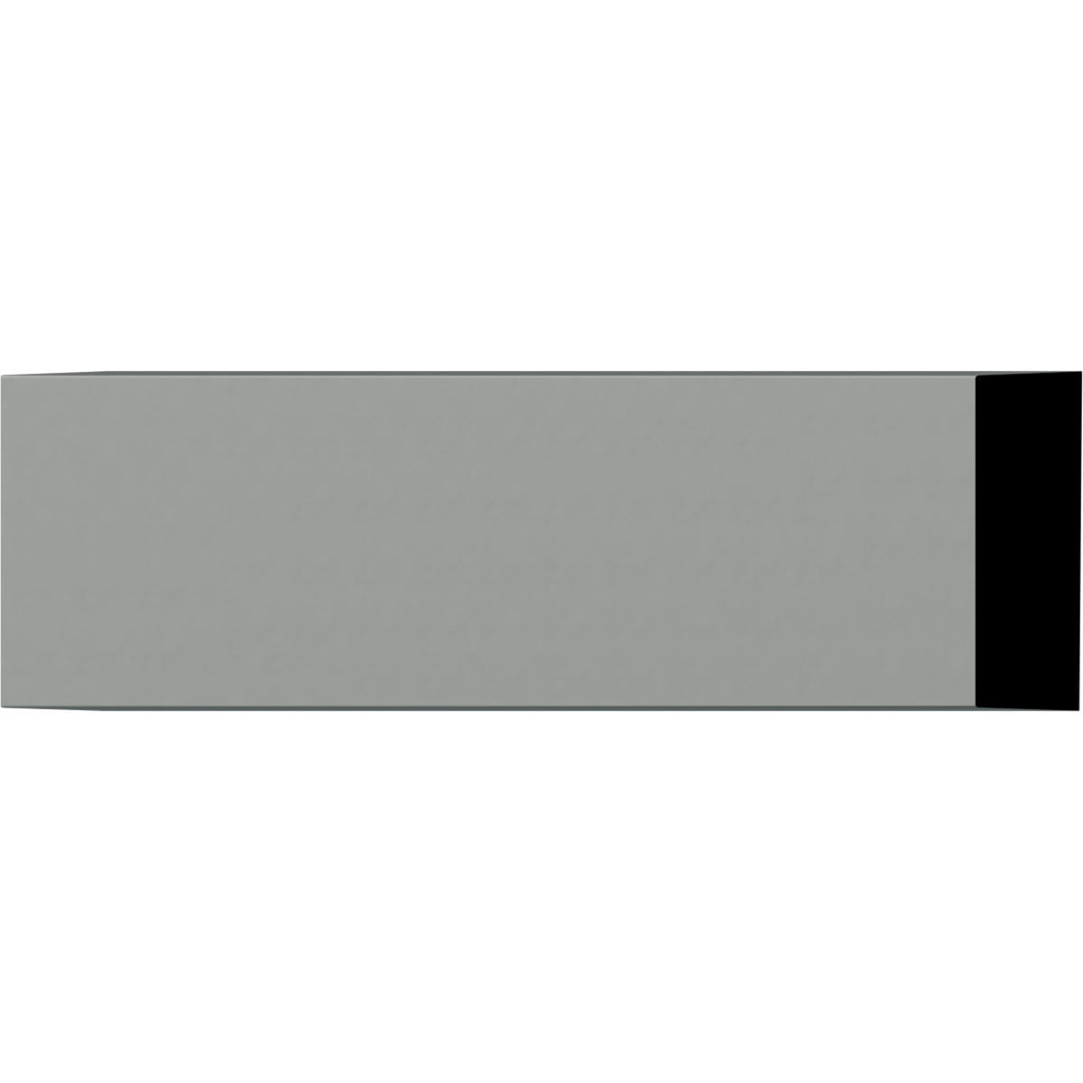 Ekena Millwork 3 1/4"H x 1"P x 94 1/2"L Flat Trim Moulding (2-Pack)