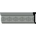 thumbnail image 1 of Ekena Millwork 3 1/4"H x 7/8"P x 94 1/2"L Athens Chair Rail (2-Pack), 1 of 6