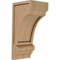 thumbnail image 1 of Ekena Millwork 3 1/4"W x 4"D x 8"H Diane Recessed Wood Corbel, Cherry, 1 of 4