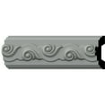 thumbnail image 1 of Ekena Millwork 3 1/8"H x 1"P x 94 1/2"L Marseille Chair Rail (12-Pack), 1 of 6