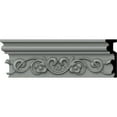 thumbnail image 1 of Ekena Millwork 3 3/4"H x 1 1/8"P x 94 1/2"L Fairmont Chair Rail (8-Pack), 1 of 6