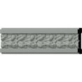 thumbnail image 1 of Ekena Millwork 3 3/4"H x 5/8"P x 94 1/2"L, (1 1/8" Repeat), Hamilton Leaf Chair Rail (8-Pack), 1 of 6