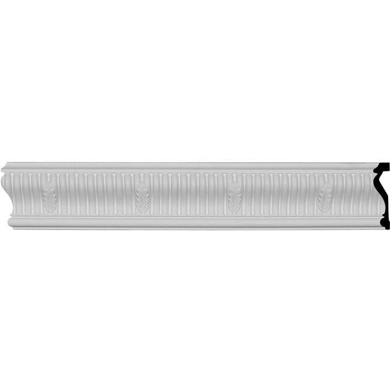 Nevio 3.38'' H x 96.13'' W x 1'' D Urethane Chair Rail