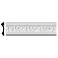 thumbnail image 1 of Ekena Millwork 3 3/8"H x 3/4"P x 94 1/2"L, (8" Repeat), Medway Running Floral Chair Rail, 1 of 1