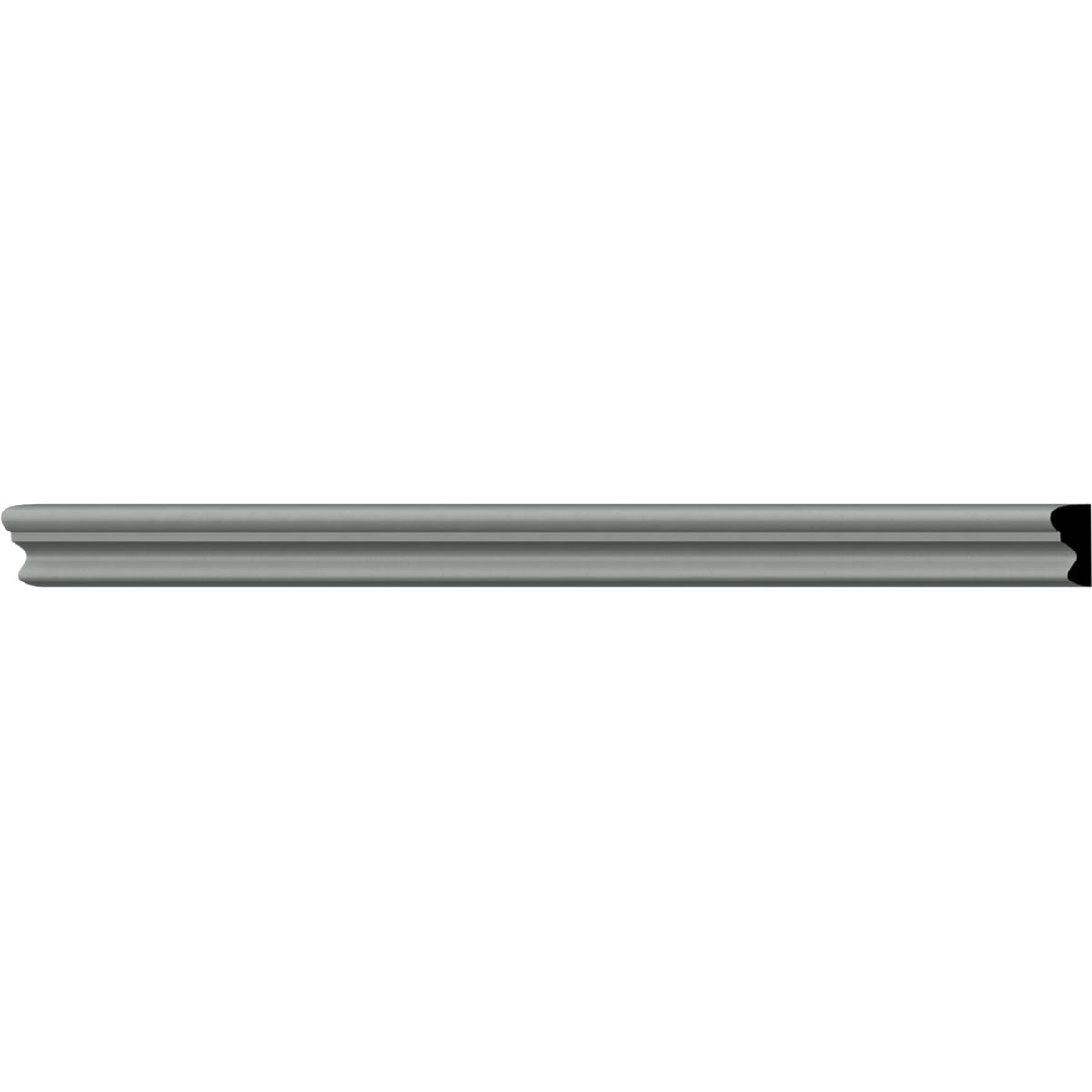 Primed Polyurethane Crown Moulding Chair Rail Set