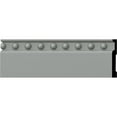 thumbnail image 1 of Ekena Millwork 3 7/8"H x 1/2"P x 94 1/2"L Ashford Baseboard Moulding (8-Pack), 1 of 6
