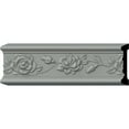 thumbnail image 1 of Ekena Millwork 3 7/8"H x 3/4"P x 94 1/2"L, (9 5/8" Repeat), Running Rose Chair Rail, 1 of 6