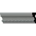 thumbnail image 1 of Ekena Millwork 3"H x 1 1/8"P x 94 1/2"L Windsor Rope Chair Rail (2-Pack), 1 of 6