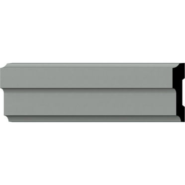 Ekena Millwork 3"H x 5/8"P x 94 1/2"L Milton Chair Rail