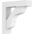 thumbnail image 1 of Ekena Millwork 3"W X 12"D X 12"H Standard Carmel Architectural Grade Pvc Bracket With Block Ends, 1 of 8