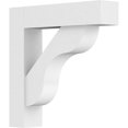 thumbnail image 1 of Ekena Millwork 3"W X 14"D X 14"H Standard Carmel Architectural Grade Pvc Bracket With Block Ends, 1 of 8