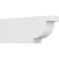 thumbnail image 1 of Ekena Millwork 3"W X 6"H X 16"L Standard Alpine Architectural Grade PVC Rafter Tail, 1 of 4