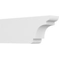 thumbnail image 1 of Ekena Millwork 3"W X 6"H X 16"L Standard New Brighton Architectural Grade PVC Rafter Tail, 1 of 4