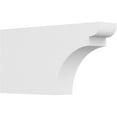 thumbnail image 1 of Ekena Millwork 3"W X 8"H X 16"L Standard Yorktown Architectural Grade PVC Rafter Tail, 1 of 4