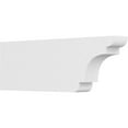 thumbnail image 1 of Ekena Millwork 3"W X 8"H X 24"L Standard New Brighton Architectural Grade PVC Rafter Tail, 1 of 4