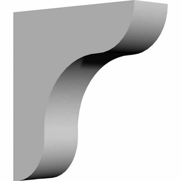 Ekena Millwork 3"W x 10 1/2"D x 11 1/4"H Federal Bracket