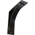 thumbnail image 1 of Ekena Millwork 3"W x 10"D x 10"H Morris Steel Bracket, Antiqued Pewter, 1 of 11