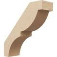 thumbnail image 1 of Ekena Millwork 3"W x 10"D x 10"H Valencia Rough Cedar Woodgrain TimberThane Knee Brace, Primed, 1 of 6