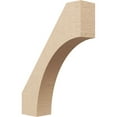 thumbnail image 1 of Ekena Millwork 3"W x 12"D x 16"H Westlake Rough Cedar Woodgrain TimberThane Knee Brace, Primed, 1 of 6