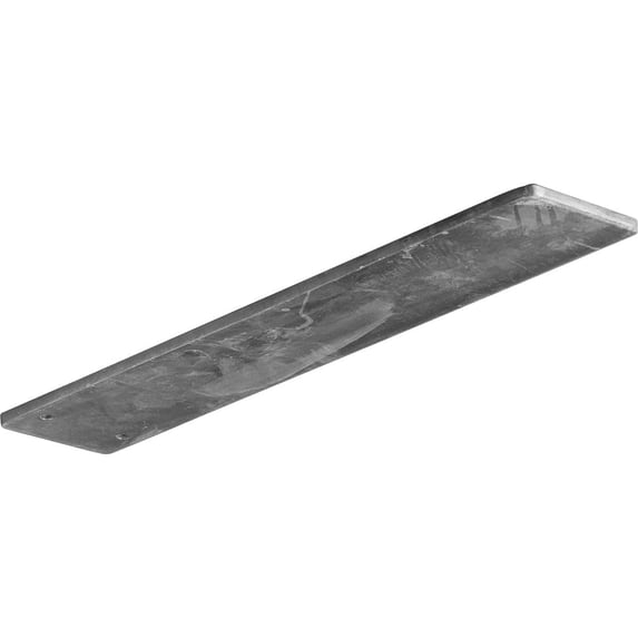 Ekena Millwork 3"W x 14"D Logan Hidden Support Bracket with 10" Support Depth, Steel (2-Pack)