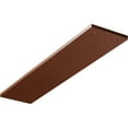 thumbnail image 1 of Ekena Millwork 3"W x 14"D Logan Hidden Support Steel Bracket w/ 10" Support Depth, Hammered Copper, 1 of 11