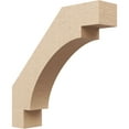 thumbnail image 1 of Ekena Millwork 3"W x 14"D x 14"H Merced Rough Cedar Woodgrain TimberThane Knee Brace, Primed, 1 of 6