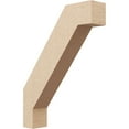 thumbnail image 1 of Ekena Millwork 3"W x 14"D x 18"H Burlington Rough Cedar Woodgrain TimberThane Knee Brace, Primed, 1 of 6