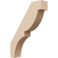 thumbnail image 1 of Ekena Millwork 3"W x 14"D x 18"H Valencia Rough Cedar Woodgrain TimberThane Knee Brace, Primed, 1 of 6