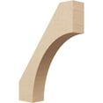 thumbnail image 1 of Ekena Millwork 3"W x 14"D x 18"H Westlake Rough Cedar Woodgrain TimberThane Knee Brace, Primed, 1 of 6
